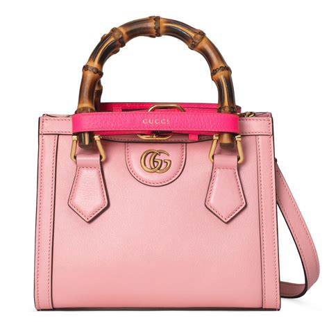 gucci bree tote pink|Gucci mini diana tote.